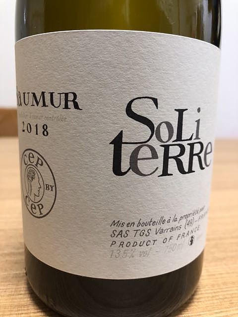 Thierry Germain Soliterre Saumur Blanc