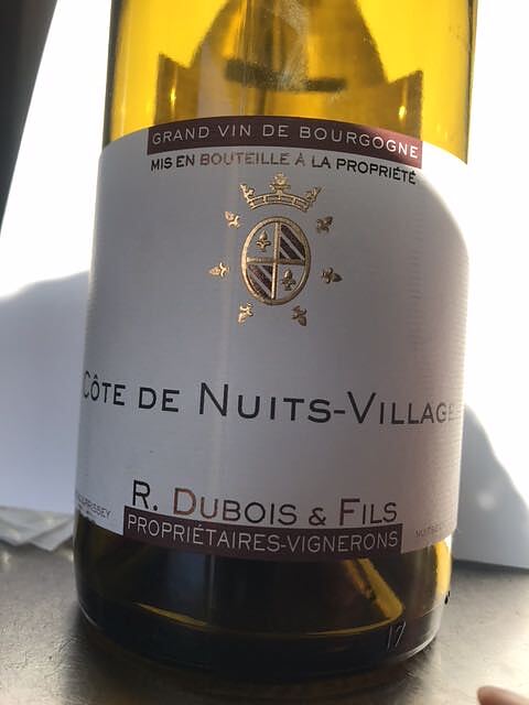 R. Dubois & Fils Côte de Nuits Villages