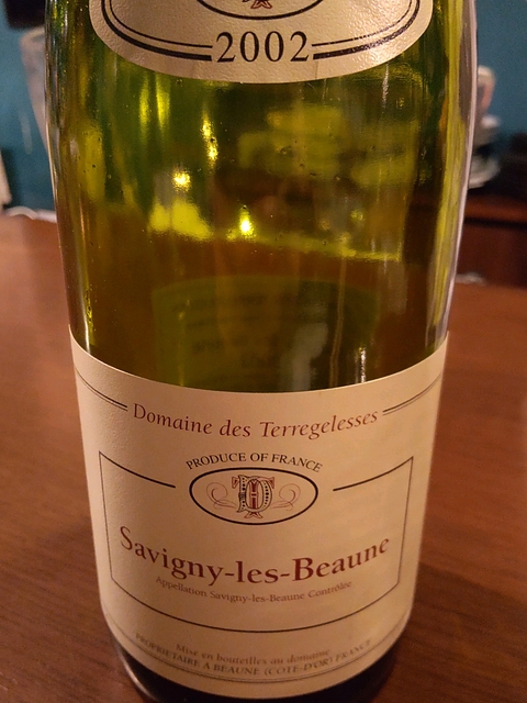 Dom. des Terregelesses Chorey Les Beaune Rouge
