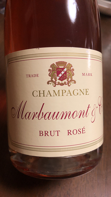 Champagne Marbaumont & Co Brut Rosé(マルボーモン・エ・コ ブリュット ロゼ)