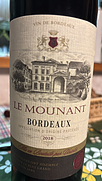 Le Mounant Bordeaux(2018)