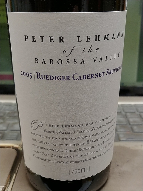 Peter Lehmann Ruediger Cabernet Sauvignon