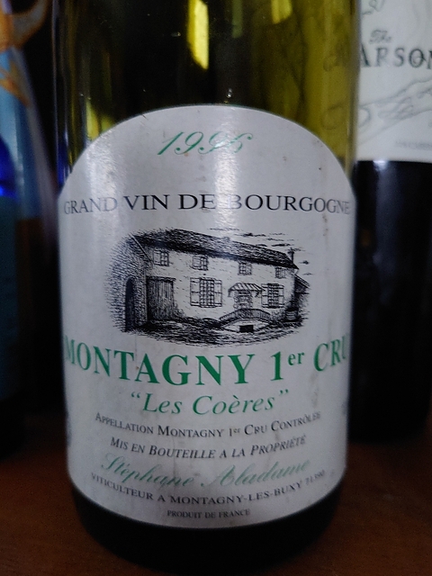 Stéphane Aladame Montagny 1er Cru Les Coères