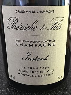 Bérèche & Fils Instant Le Cran Ludes 1er Cru