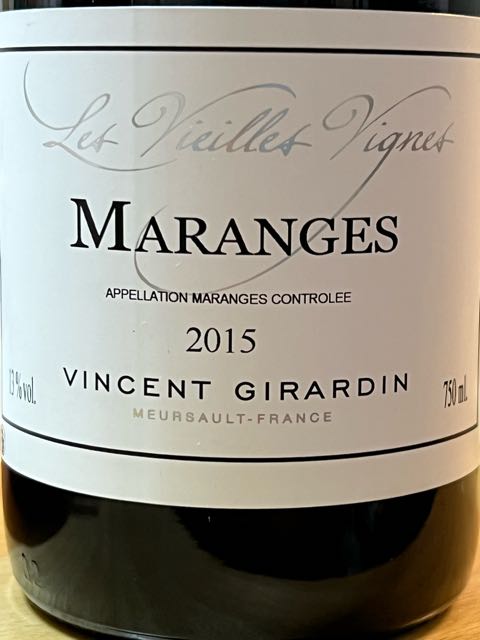 フランス マランジュ ルージュ レ・ヴィエイユ・ヴィーニュ