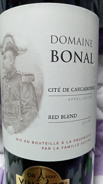 Dom. Bonal Cité de Carcassonne Rouge(ドメーヌ・ボナル シテ・ド・カルカッソンヌ)
