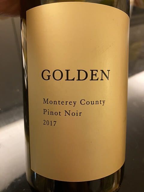 Golden Monterey County Pinot Noir 2017(ゴールデン モントレー・カウンティ ピノ・ノワール)
