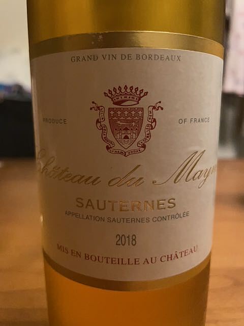 Ch. du Mayne Sauternes