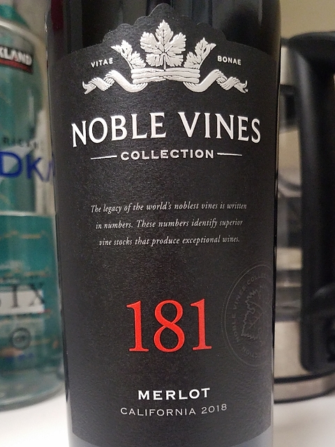 Noble Vines 181 Merlot