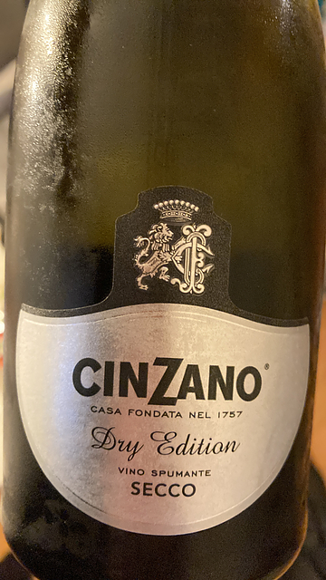 Cinzano Dry Edition Vino Spumante Secco