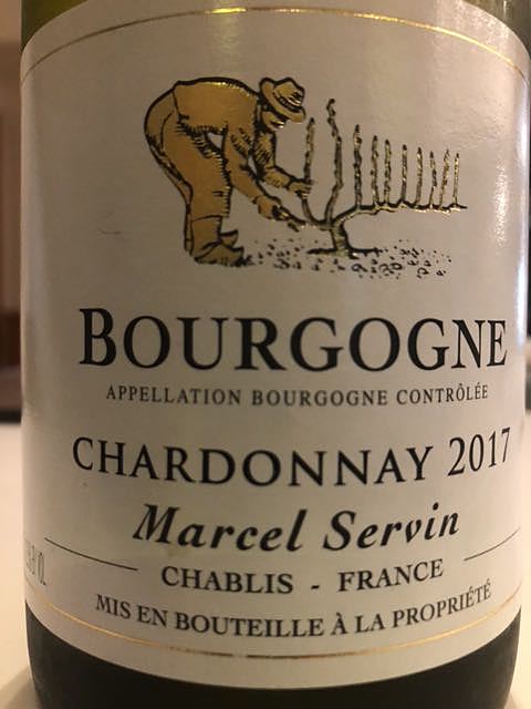 Marcel Servin Bourgogne Chardonnay