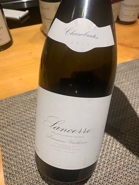 Dom. Vacheron Sancerre Chambrates