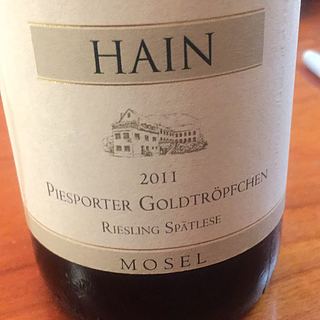 Hain Piesporter Goldtröpfchen Riesling Spätlese(ハイン ピースポーター・ゴルトトレプフェン リースリング シュペトレーゼ)
