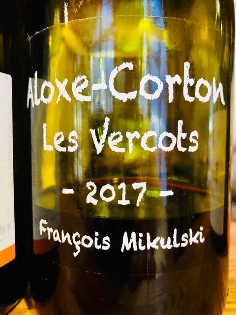 François Mikulski Aloxe Corton 1er Cru Les Vercots