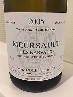 Marc Colin et ses Fils Meursault Les Narvaux