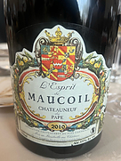 レスプリ・ド・モーコイユ シャトーヌフ・デュ・パプ(2010)