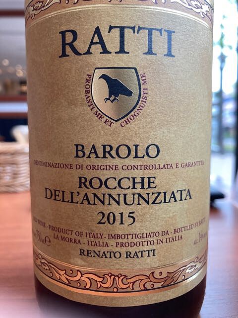 Renato Ratti Barolo Rocche dell'Annunziata (Rocche Marcenasco)(レナート・ラッティ バローロ ロッケ・デル・アヌンツィアータ)