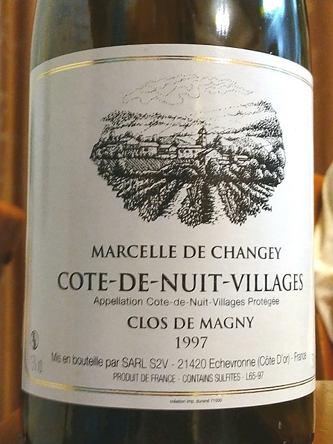 Marcelle de Changey Côte de Nuits Villages Clos de Magny