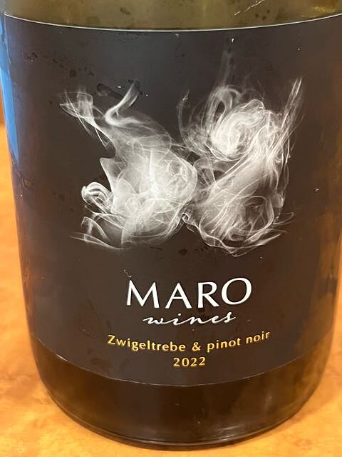 MARO Wines Zwigeltrebe & pinot noir 2022