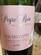 ペイル・ローズ クロ・デ・システ(2008)