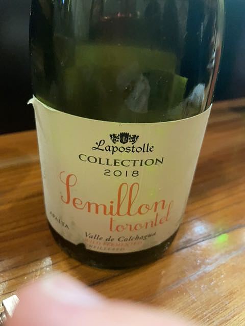 Lapostolle Collection Semillon Torontel(ラポストール コレクション セミヨン トロンテル)