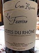 ラ・フォーヴィン コート・デュ・ローヌ ヴィエイユ・ヴィーニュ