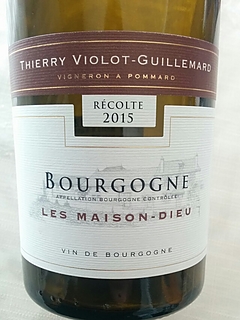 Thierry Violot Guillemard Bourgogne Les Maison Dieu