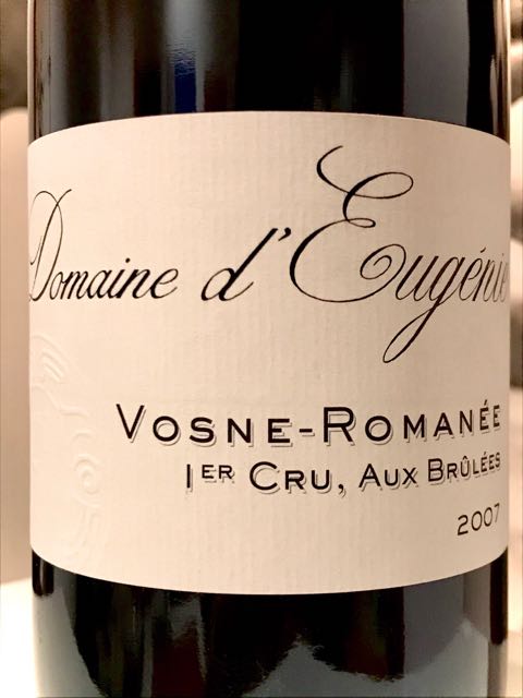 Dom. d'Eugénie Vosne Romanée 1er Cru Aux | Vinica 無料の