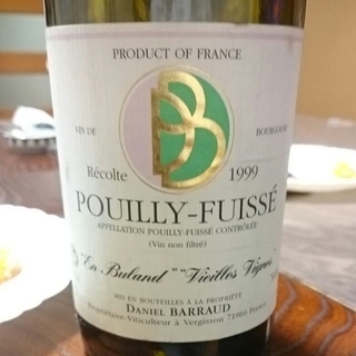 Daniel Barraud Pouilly Fuissé En Buland Vieilles Vignes