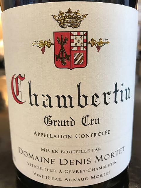 Dom. Denis Mortet Chambertin Grand Cru(ドメーヌ・ドニ・モルテ シャンベルタン グラン・クリュ)