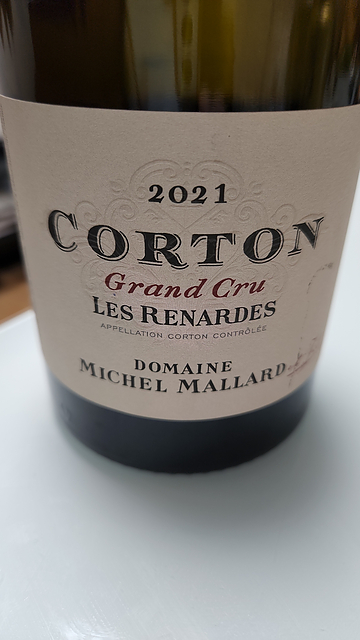 Dom. Michel Mallard & Fils Corton Grand Cru Les | Vinica