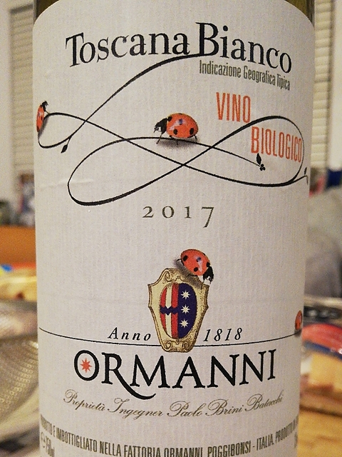 Ormanni Toscana Bianco Bio