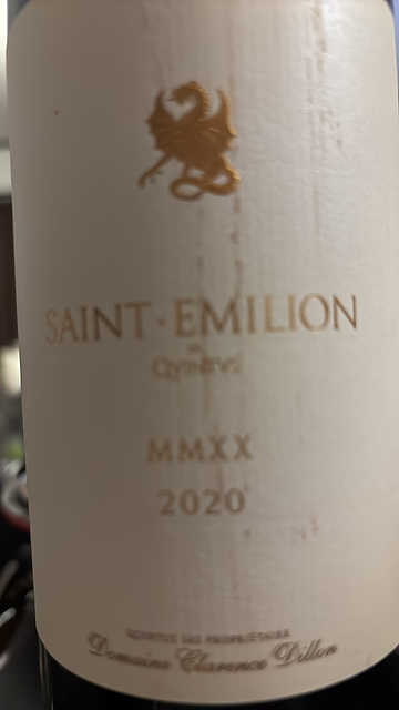 Saint Émilion de Quintus 2020