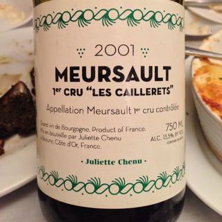 Juliette Chenu Meursault 1er Cru Les Caillerets