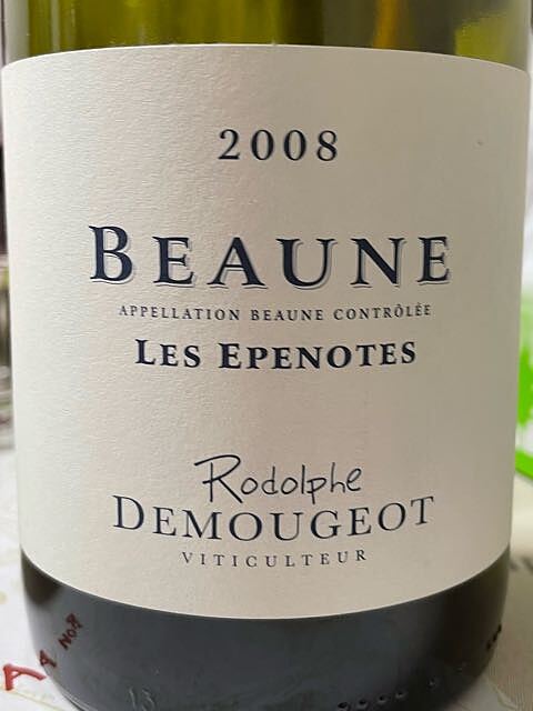 Rodolphe Demougeot Beaune Les Epenotes