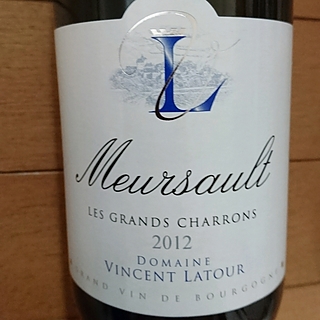 Dom. Vincent Latour Meursault Les Grands Charrons(ドメーヌ・ヴァンサン・ラトゥール ムルソー レ・グラン・シャロン)