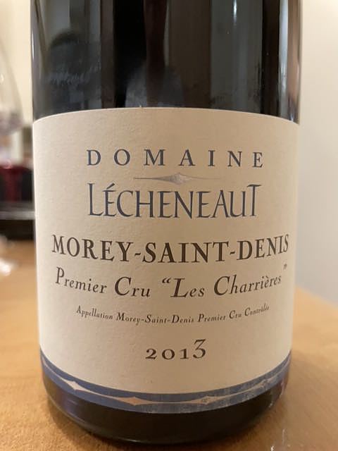 Dom. Lécheneaut Morey Saint Denis 1er Cru Les Charrieres(ドメーヌ・レシュノー モレ・サン・ドニ プルミエ・クリュ レ・シャリエール)