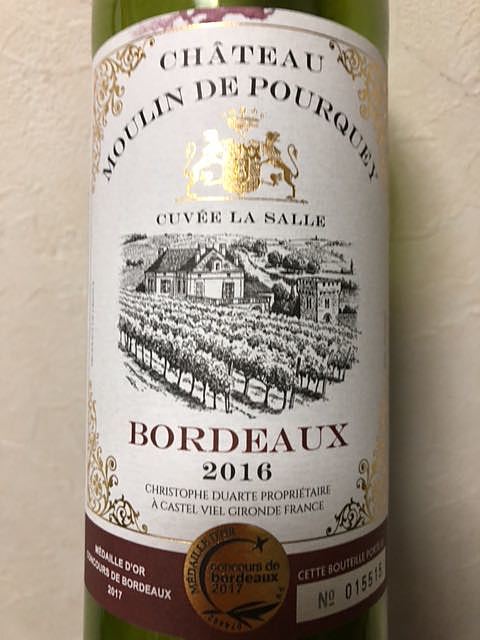 Ch. Moulin de Pourquey Cuvée La Salle