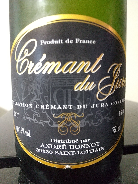 André Bonnot Crémant du Jura Brut(アンドレ・ボノ クレマン・デュ・ジュラ ブリュット)