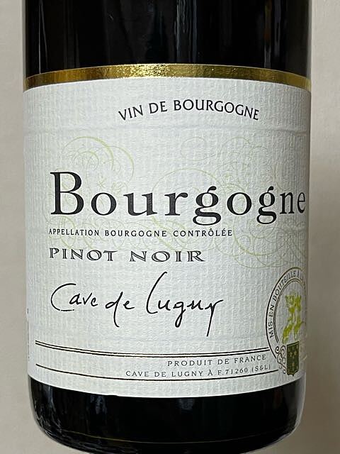 Cave de Lugny Bourgogne Pinot Noir(カーヴ・ド・リュニー ブルゴーニュ ピノ・ノワール)