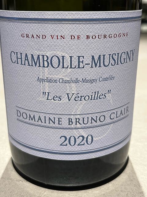 Dom. Bruno Clair Chambolle Musigny Les Véroilles