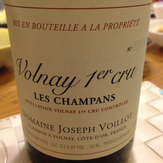 Dom. Joseph Voillot Volnay 1er Cru Les Champans(ドメーヌ・ジョセフ・ヴォワイヨ ヴォルネイ プルミエ・クリュ レ・シャンパン)