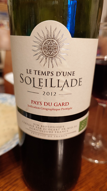 Soleillade Pays du Gard Rouge