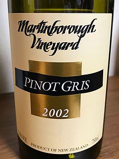 Martinborough Vineyard Pinot Gris(マーティンボロー・ヴィンヤード ピノ・グリ)