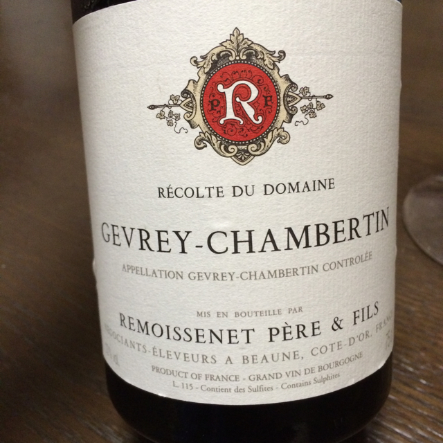 Remoissenet Père et Fils Gevrey | Vinica 無料のワインアプリ