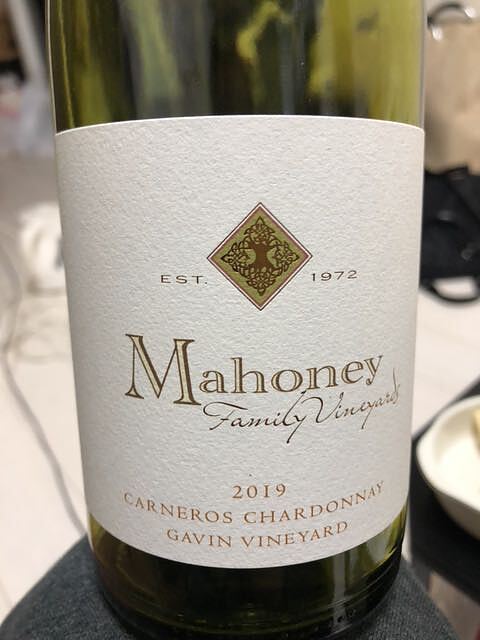 Mahoney Vineyards Chardonnay Gavin Vineyard