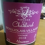 Baronne du Chatelard Beaujolais Villages Nouveau(2016)