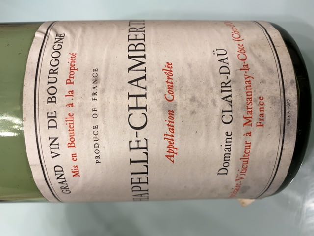 ワイン CHAPELLE-CHAMBERTIN Dom. Clair Daü Chapelle Chambertin(ドメーヌ・クレール・ダユ