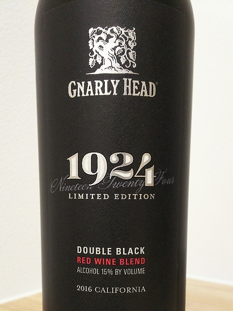 Gnarly Head 1924 Limited Edition Double Black Red Blend(ナーリー・ヘッド リミテッド・エディション ダブル・ブラック レッド・ブレンド)