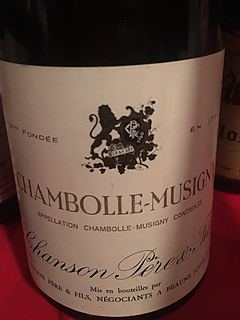 Chanson Chambolle Musigny(シャンソン シャンボール・ミュジニー)